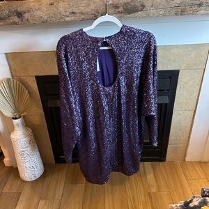 Sequined h&m dress